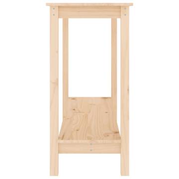 Stylish Solid Wood Console Table - 110x40x80 cm