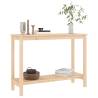 Stylish Solid Wood Console Table - 110x40x80 cm