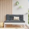 Garden Middle Sofa White 120x80 cm Solid Wood Pine Colour white pine Quantity in Package 1 Model middle sofa 