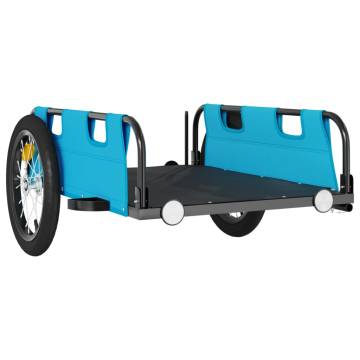 Buy Bike Trailer - Blue Oxford Fabric & Iron | HipoMarket