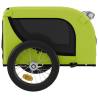 Pet Bike Trailer - Green & Black with Oxford Fabric & Iron