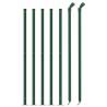 Wire Mesh Fence with Flange Green 0.8x10m - Durable & Versatile