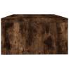 Monitor Stand Smoked Oak - 42x24x13 cm | Hipomarket