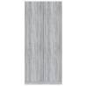 Grey Sonoma Wardrobe | 90x50x200 cm | Chic Storage Solution