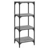 Book Cabinet Grey Sonoma - Stylish Storage Solution