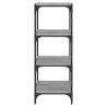 Book Cabinet Grey Sonoma - Stylish Storage Solution