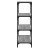 Book Cabinet Grey Sonoma - Stylish Storage Solution