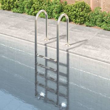 Quality Pool Ladder 54x38x211 cm - 304 Stainless Steel