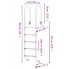 Quality Pool Ladder 54x38x211 cm - 304 Stainless Steel