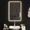 Stylish LED Bathroom Mirror 50x80 cm - Waterproof & Convenient