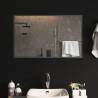 Stylish LED Bathroom Mirror 50x80 cm - Waterproof & Convenient