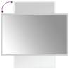 Stylish LED Bathroom Mirror 50x80 cm - Waterproof & Convenient