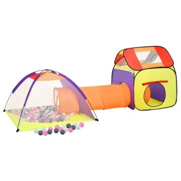 Multicolour Children Play Tent with 250 Balls | Hipomarket UK