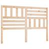 Stylish Solid Wood Pine Bed Headboard - 146x4x100 cm