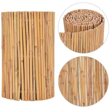 Bamboo Fence 500x50 cm - Stylish Garden Barrier | HipoMarket