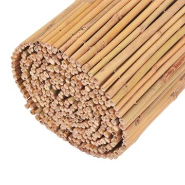 Bamboo Fence 500x50 cm - Stylish Garden Barrier | HipoMarket