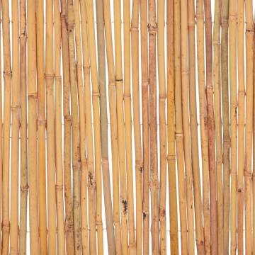 Bamboo Fence 500x50 cm - Stylish Garden Barrier | HipoMarket