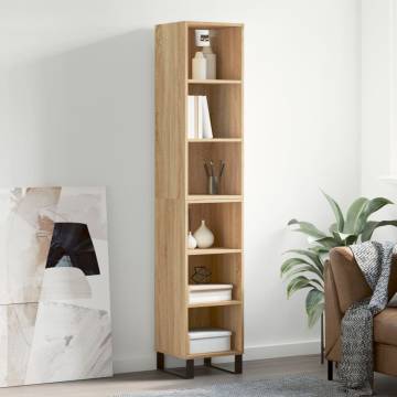 Elegant Highboard Sonoma Oak - Stylish Storage Solution