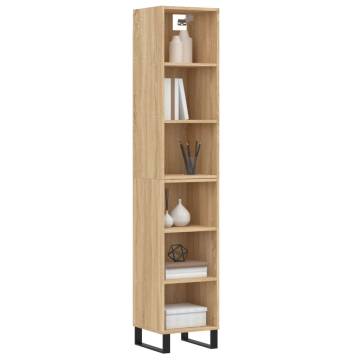 Elegant Highboard Sonoma Oak - Stylish Storage Solution