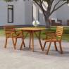 Garden Table 85x85x75 cm Solid Wood Acacia Size 85 x 85 x 75 cm Quantity in Package 1 Shape square 