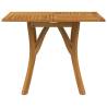 Solid Acacia Garden Table 85x85x75 cm - Durable & Elegant