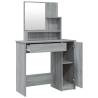 Elegant Grey Sonoma Dressing Table Set - Perfect for Any Bedroom