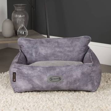 Scruffs & Tramps Kensington Dog Bed Size M - Grey 60x50 cm