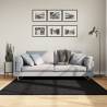 Rug OVIEDO Short Pile Black 160x160 cm Colour black Size 160 x 160 cm 