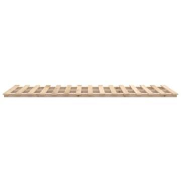 150x200 cm King Size Solid Wood Pine Bed Frame | HipoMarket