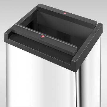 Hailo Waste Bin Big-Box Swing 35L Stainless Steel - Buy Now