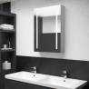 LED Bathroom Mirror Cabinet Concrete Grey 50x13x70 cm Colour concrete grey Size 50 x 13 x 70 cm Quantity in Package 1 