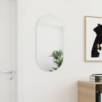 Stylish 80x40 cm Glass Mirror for Any Room - HipoMarket