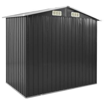 Garden Shed with Rack Anthracite – Durable Storage Solution