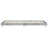 Concrete Grey Bed Frame 100x200 cm - Durable Engineered Wood