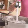 SCHÜTTE Chrome Sink Mixer with Pull-out Spray - Low Pressure