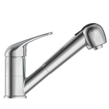 SCHÜTTE Chrome Sink Mixer with Pull-out Spray - Low Pressure