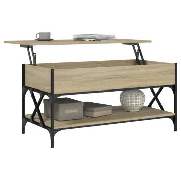 Stylish Coffee Table Sonoma Oak 100x50 cm | HipoMarket