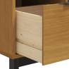 FLAM Drawer Cabinet - Solid Pine Wood - 110x40x80 cm