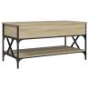 Stylish Coffee Table Sonoma Oak 100x50 cm | HipoMarket