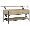 Stylish Coffee Table Sonoma Oak 100x50 cm | HipoMarket