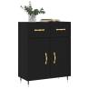 Modern Black Sideboard - 69.5x34x90 cm | HipoMarket