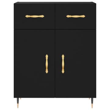 Modern Black Sideboard - 69.5x34x90 cm | HipoMarket