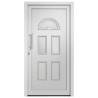 Front Door White 88x190 cm - Elegant & Secure Entrance