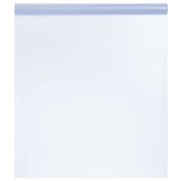 Window Films - 5 pcs Static Frosted Transparent Grey PVC