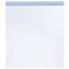 Window Films - 5 pcs Static Frosted Transparent Grey PVC