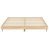 Sonoma Oak Bed Frame 120x200 cm - Stylish & Durable Design