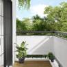 Balcony Screen 75x800 cm - White 100% Polyester | HipoMarket