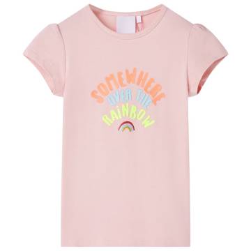 Kids' Light Pink T-Shirt 128 - Affordable & High-Quality Wear