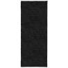 Shaggy Rug PAMPLONA High Pile Modern Black 80x200 cm