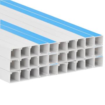 Self-Adhesive Cable Trunking 25x25 mm - 30 m PVC | HiPo Market